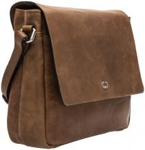 Überschlagtasche Gerry Weber Segovia Shoulderbag Cognac Leder braun