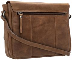 Überschlagtasche Gerry Weber Segovia Shoulderbag Cognac Leder braun