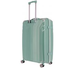 großer Reisekoffer 4w Trolley L 77cm Elvaa Seegrün Travelite