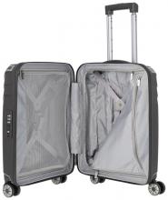 Travelite Elvaa Kabinenkoffer 4w Trolley S 55cm schwarz Hartschale