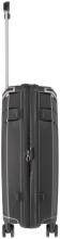 Flugkoffer mit Dehnfalte schwarz Elvaa 4w Trolley M 66cm Travelite