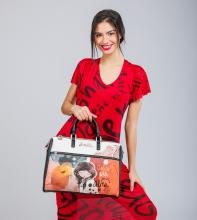 Laptoptasche Anekke Alma bunt Glitzer Stickerei Spanien