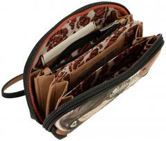 große Brieftasche Damen Anekke Alma Glitzer 