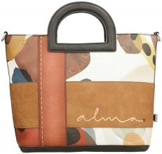 Henkeltasche Anekke Alma Alegria braun bunt Spanien