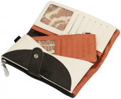 Portemonnaie Anekke Alma orange rot Strass