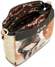 Anekke Schultertasche mit Farbprint Alma 