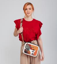 dreigeteilte Crossovertasche bunt Spanien Anekke Alma Alegria