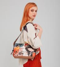 bunte Schultertasche Anekke Strass Spanien Alma