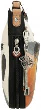 Crossbody Bag erweiterbar Glitzer Anekke Alma Spanien