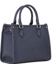 Henkeltasche Small Valentino Rised RE Blu Dunkelblau 