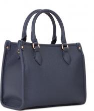 Henkeltasche Small Valentino Rised RE Blu Dunkelblau 