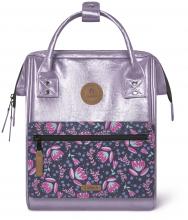 Metallicrucksack lila glänzend Cabaia Adventurer Small Capri