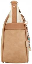 Anekke Schultertasche Memories Beige mit Glitzer