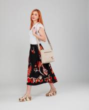 Anekke elegante Beuteltasche beige Original Silhouette 