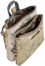 kompakter Damenrucksack mit Metallic Effekt Anekke Memories