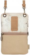 bestickte Handytasche beige metallic Anekke Memories Stories