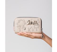 Portemonnaie beige Punkteprint Anekke Alma Original