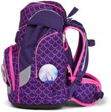 Mädchenschultasche Violett Pink Ergobag Pack PerlentauchBär Komplettset