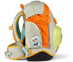 Schülerset Ergobag Pack StadtBärwohner beige bunt Comic Adventure