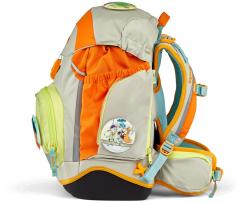 Schülerset Ergobag Pack StadtBärwohner beige bunt Comic Adventure