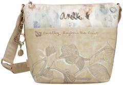 Anekke Schultertasche Memories Aquarell Metallic