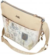 Anekke Schultertasche Memories Aquarell Metallic