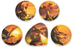 Ergobag Pack FeuerspeiBär Lumi Edition Drachen grün orange Schulranzenset