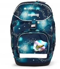 Schülerset Ergobag Pack RaumfahrBär Schultasche Weltall Blau Galaxy Glow