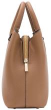 Handtasche zweigeteilt L.Credi Munich braun Maxima 