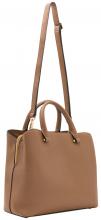 Handtasche zweigeteilt L.Credi Munich braun Maxima 