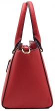 Kurzgrifftasche L.Credi Otila Salsa rot