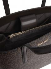 Calvin Klein Henkeltasche Must Tote Crossover Brown Mono