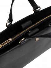 Tommy Hilfiger Henkeltasche Büro Monotype Satchel Black