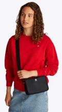 Tommy Hilfiger Umhängetasche Damen Logotape Camera Bag Black