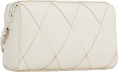 Calvin Klein Camerabag Woven Chalk Beige Crossbody