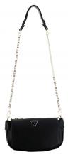 Schultertasche hellbeige Guess Fedora Bone Kettenhenkel
