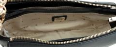 Schultertasche hellbeige Guess Fedora Bone Kettenhenkel