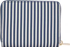 Tommy Hilfiger Zip Arround Börse Poppy Summer Med ZA Marine gestreift nachhaltig