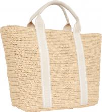 Tommy Hilfiger Korbtasche Medium Spring Logo Tote Women Stroh
