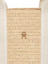 Tommy Hilfiger Korbtasche Medium Spring Logo Tote Women Stroh