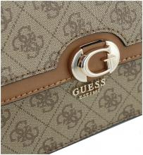 Guess Orlina Logo Top Handle Bag Latte beige braun Kurzgrifftasche