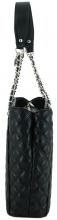 Steppshopper schwarz Guess Giully Large Tote Black Kettenhenkelt