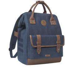 Cabaia Canvas Herrenrucksack Navy Adventurer Medium Patina