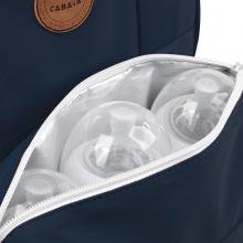 Cabaia Rucksack für junge Eltern The Baby Bag Navy wasserabweisend