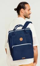 Cabaia Rucksack für junge Eltern The Baby Bag Navy wasserabweisend