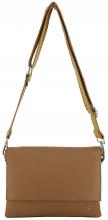Caleidos Überschlagtasche Azzurro Leder hellblau