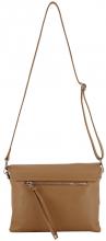 Caleidos Überschlagtasche Azzurro Leder hellblau