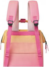 fröhlicher Cabaia Adventurer Medium Rucksack Farbverlauf Cabourg Orange Tie and Dye