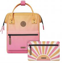 Jugendrucksack Cabaia Adventurer Small Cabourg Tie and Dye Orange vegan
