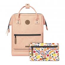femininer Tagesrucksack Cabaia Adventurer Medium Como Baby Salmon Lachsfarben